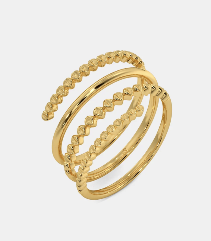 Trio Luxe Orbit Ring