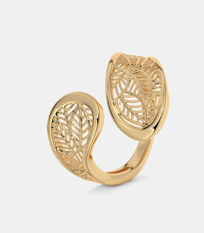 Verdelle Leaf Embrace Ring