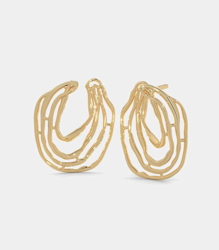 Auréa Cascade Loop Earrings