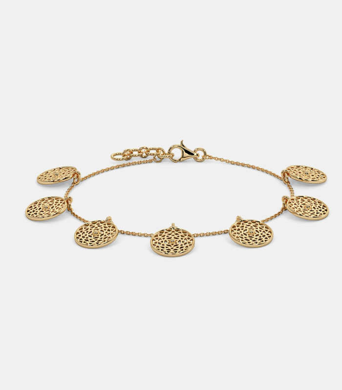 Zahira Filigree Charm Bracelet