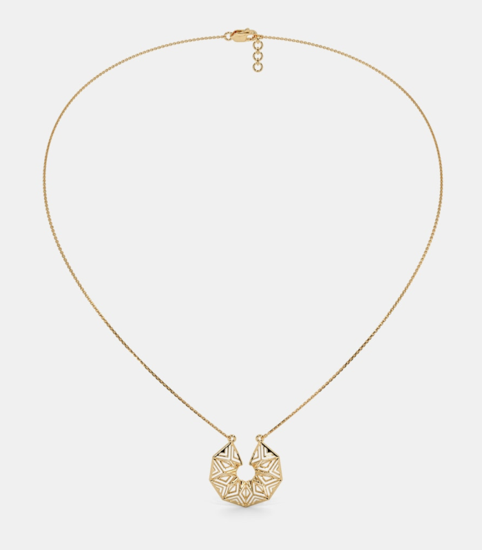 Celestara Emblem Gold Necklace